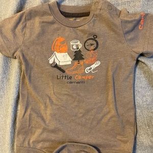 Carhartt camper onesie